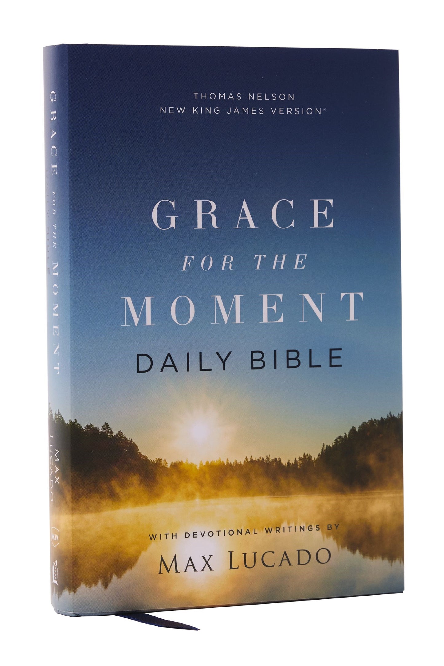 NKJV Grace For The Moment Daily Bible (Comfort Print)-Hardcover