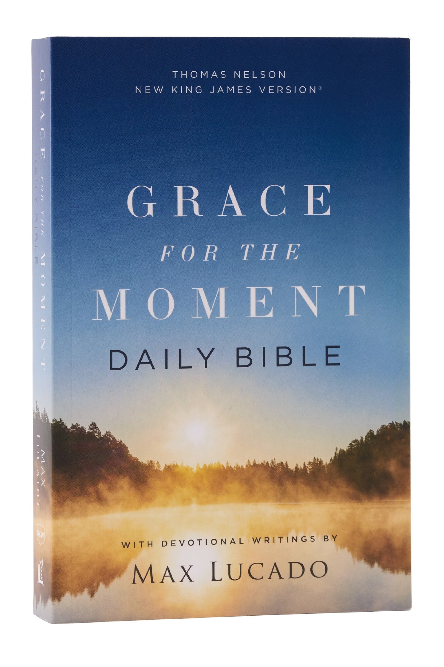 NKJV Grace For The Moment Daily Bible (Comfort Print)-Softcover