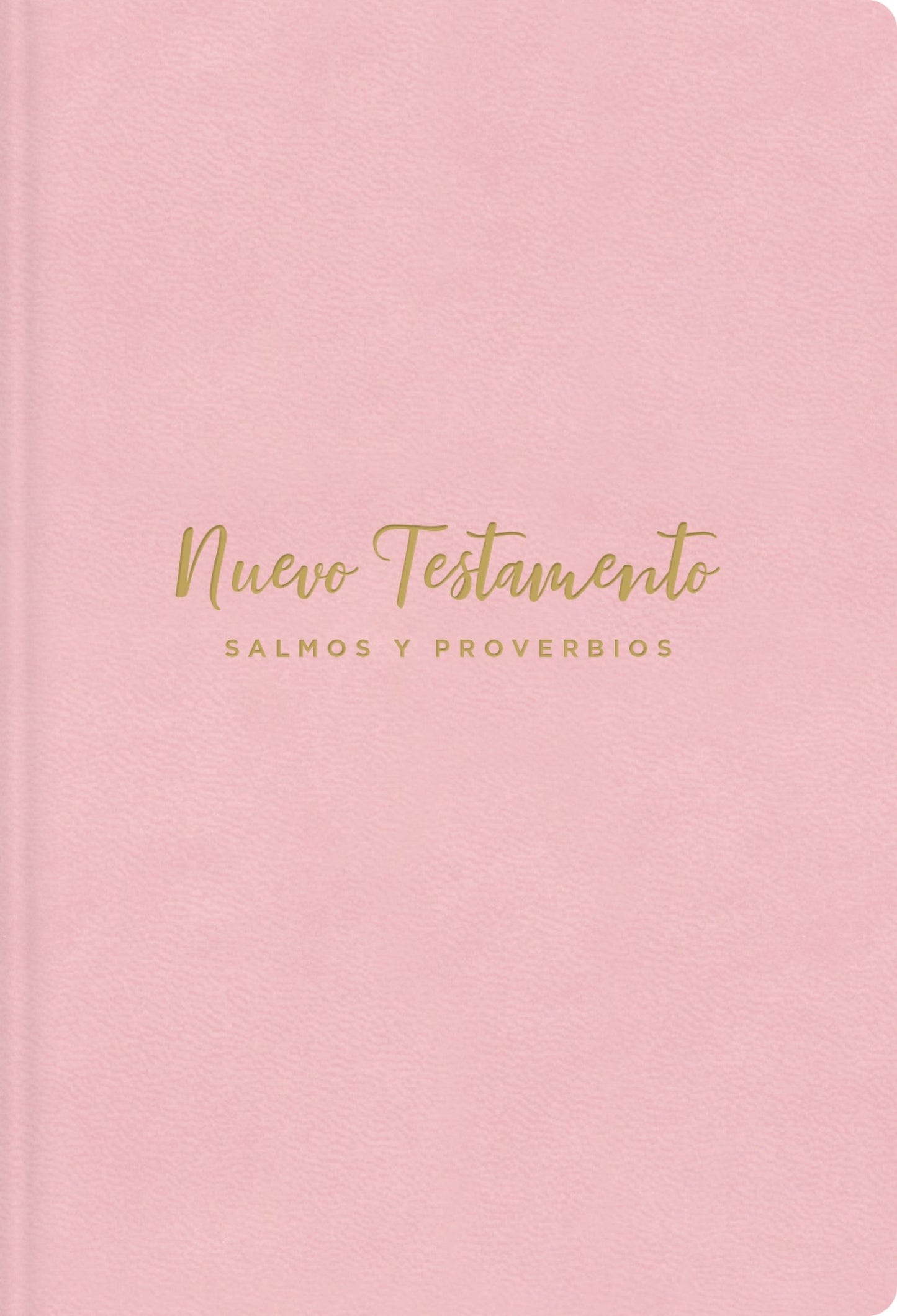 NVI Pocket New Testament w/Psalms And Proverbs (Nuevo Testamento  con Salmos y Proverbios)-Pink Leathersoft