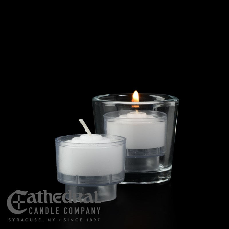 Devotional Candles-ezLites 4 Hour Crystal (Pack Of 288)