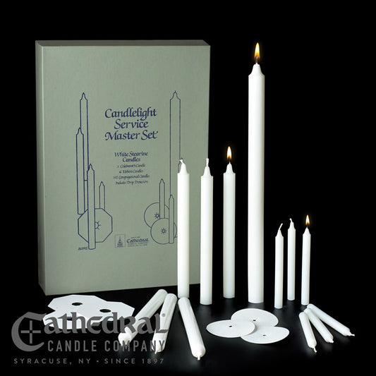 Candlelight Service Set-Master Set For Congregation of 125