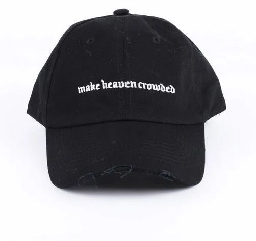 Cap-Make Heaven Crowded-Black