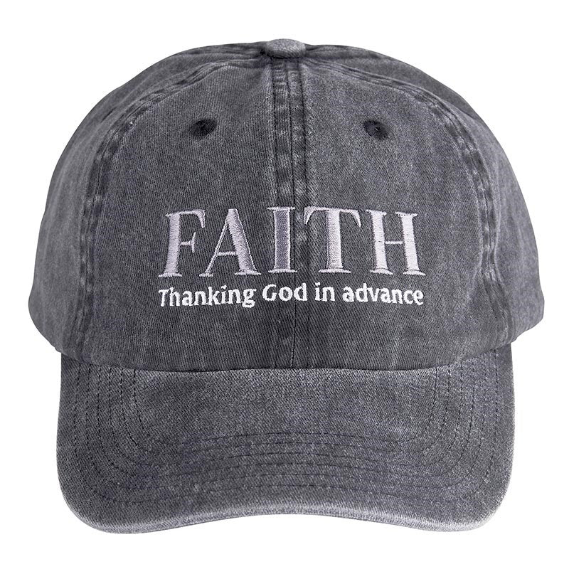 Cap-Faith/Thanking God In Advance-Gray