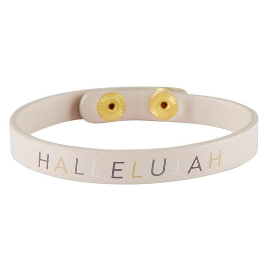 Bracelet-Simply Faith Snap-Hallelujah